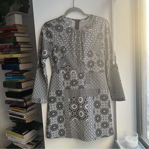 {Zara} 🔷 pattern dress